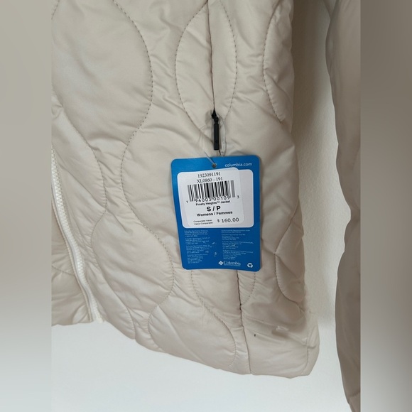 Columbia Frosty Heights Jacket Omni-Heat Ivory Women’s Small Jacket New W/Tags - Picture 5 of 12